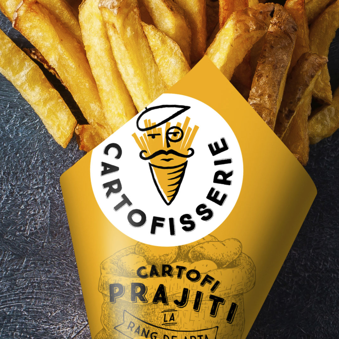 Cartofisserie packaging — new brand creation by Brandient