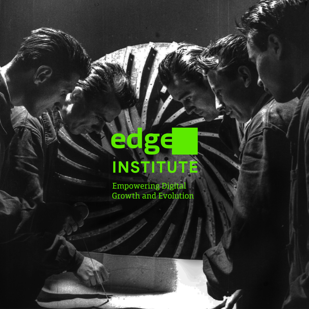 Edge Institute brand identity — new brand creation by Brandient